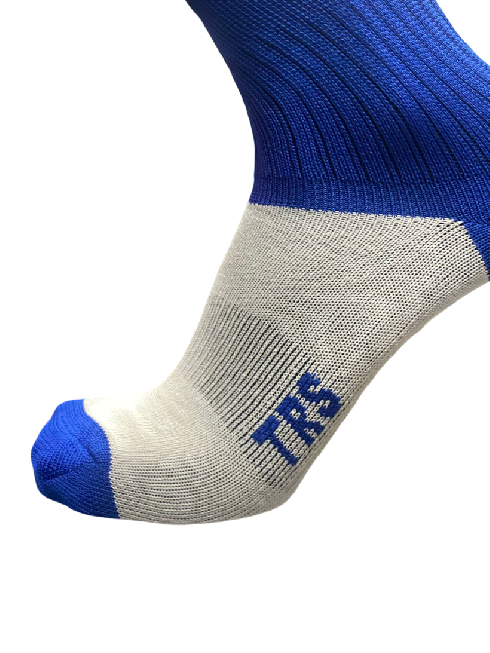 TRS Calze Calcio Q397 Royal Unisex Made in Italy - logo