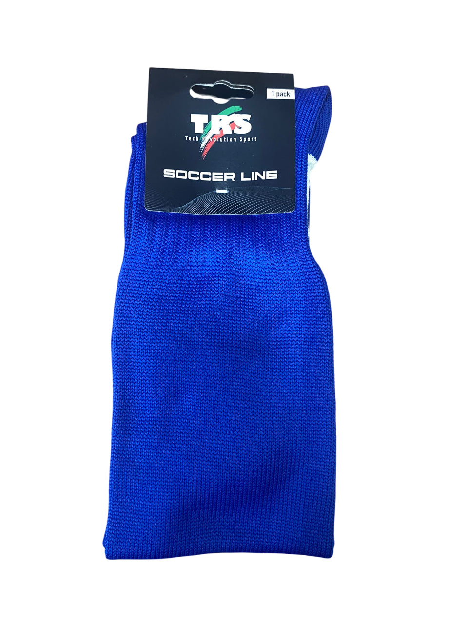 TRS Calze Calcio Q397 Royal Unisex Made in Italy - pack