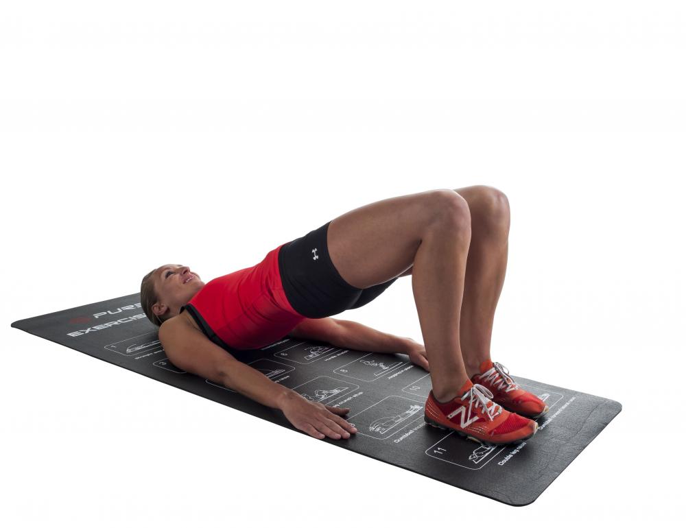 Pure 2Improve tappetino antiscivolo per esercizi Exercise Mat P21290000 265862 nero