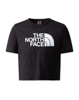 The North Face T-shirt da ragazza S S Crop Easy Tee NF0A83EUJK31 black