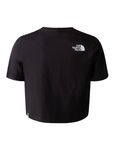 The North Face T-shirt da ragazza S S Crop Easy Tee NF0A83EUJK31 black