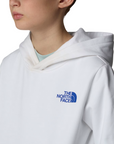 The North Face felpa con cappuccio da ragazzo Teen Redbox NF0A89H9FN4 bianco