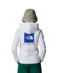 The North Face felpa con cappuccio da ragazzo Teen Redbox NF0A89H9FN4 bianco