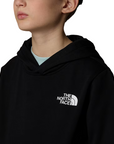 The North Face felpa con cappuccio da ragazzo Teen Redbox NF0A89H9JK nero