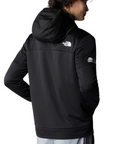 The North Face giacca con cappuccio da uomo Bolt Polartec NF0A87J5JK31 nero