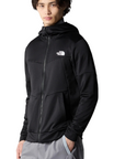 The North Face giacca con cappuccio da uomo Bolt Polartec NF0A87J5JK31 nero