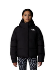 The North Face giubbotto con cappuccio da ragazza North Down NF0A88UDJK3 nero