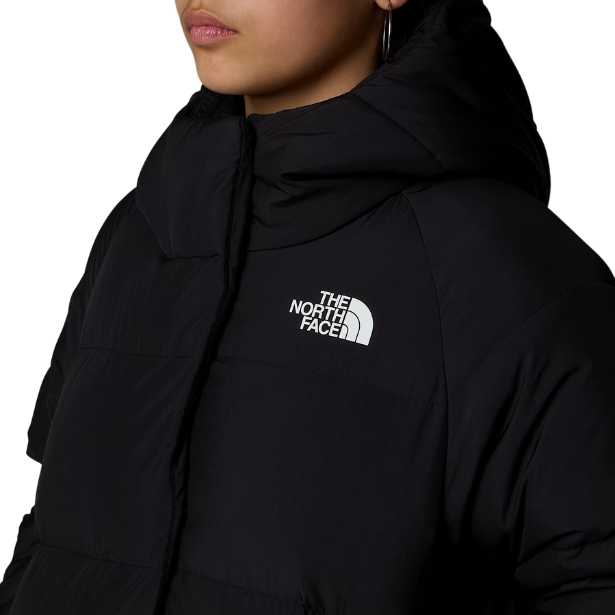 The North Face giubbotto con cappuccio da ragazza North Down NF0A88UDJK3 nero