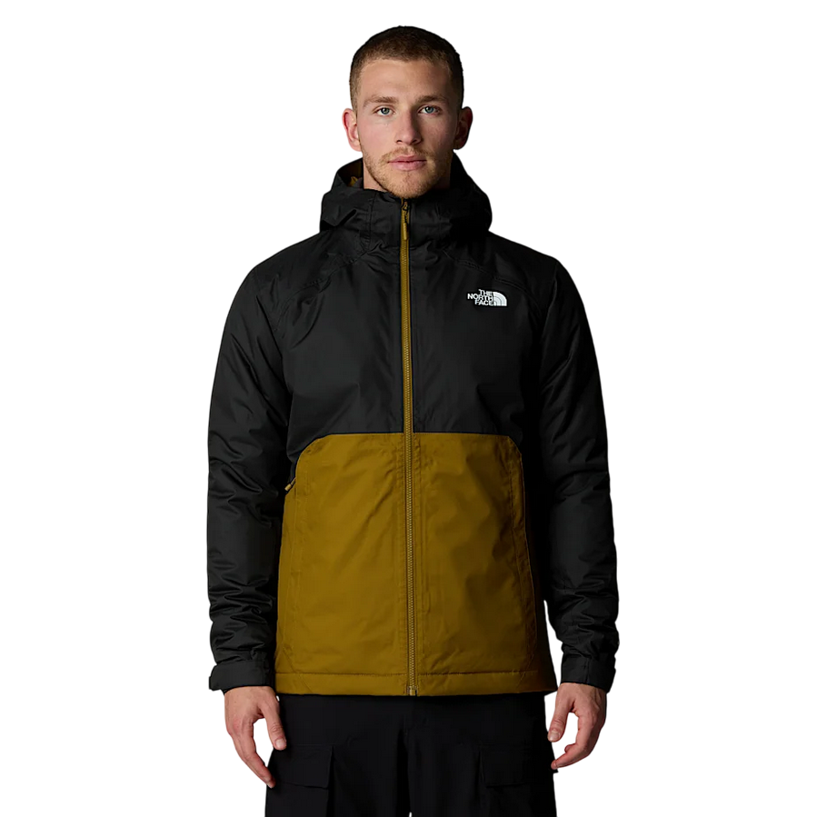 The North Face giubbotto imbottito da uomo Millerton NF0A3YFI5HO verde muschio-nero