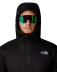 The North Face giubbotto imbottito da uomo Millerton NF0A3YFI5HO verde muschio-nero