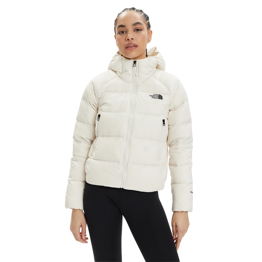 The North Face giubbotto in piuma con cappuccio da donna Hyalite NF0A3Y4RQLI duna bianca