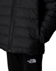 The North Face giubbotto reversibile da ragazzo con cappuccio Perrito NF0A88TWJK3 nero