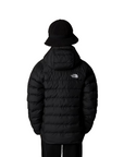 The North Face giubbotto reversibile da ragazzo con cappuccio Perrito NF0A88TWJK3 nero