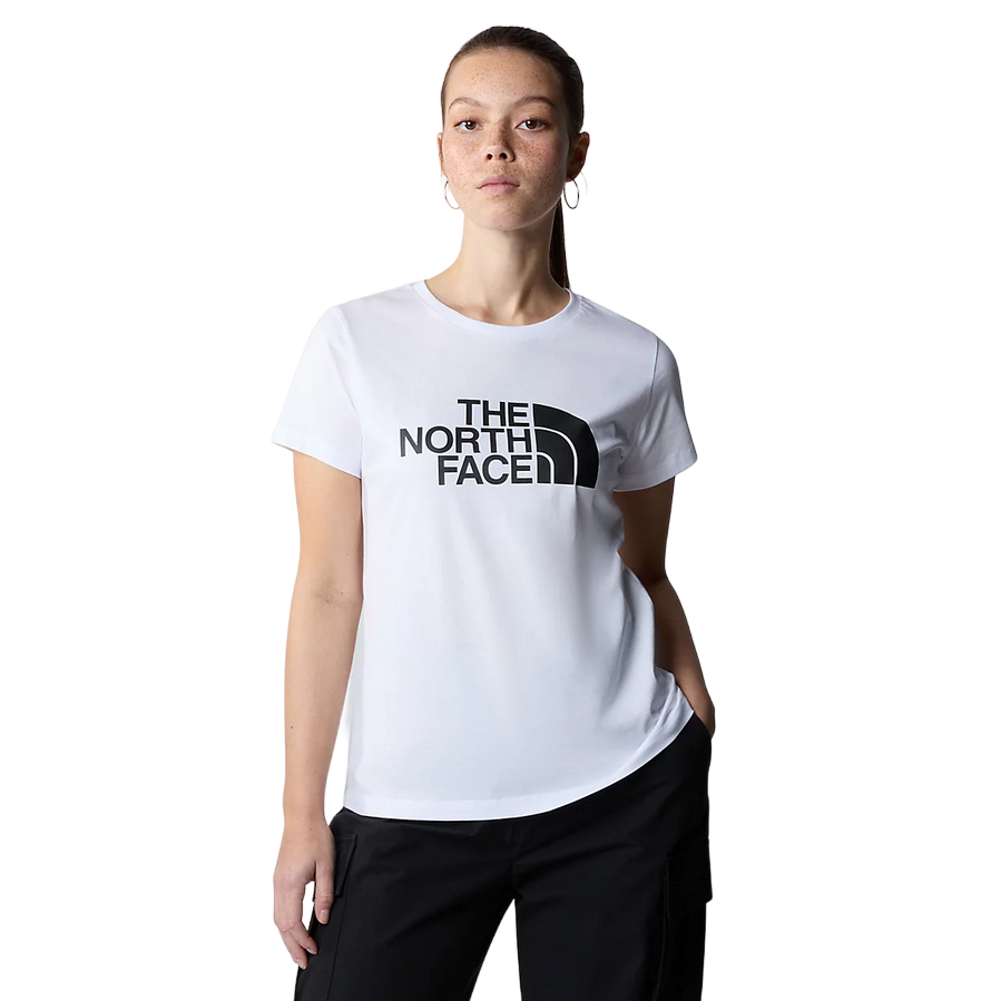 The North Face maglietta manica corta da donna Easy NF0A87N6FN41 bianco