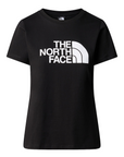The North Face maglietta manica corta da donna Easy NF0A87N6JK31 nero