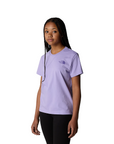 The North Face maglietta manica corta da ragazza Relaxed Graphic NF0A87BCPJO1 viola