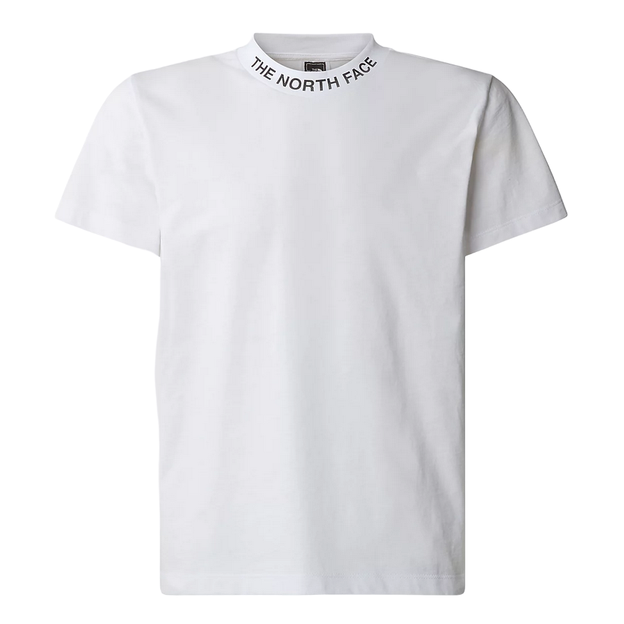 The North Face maglietta manica corta da ragazzi in cotone Zumu NF0A877SFN41 bianco