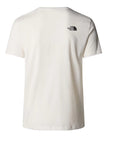 The North Face maglietta manica corta da uomo Foundation Coordinate NF0A882ZV3L bianco