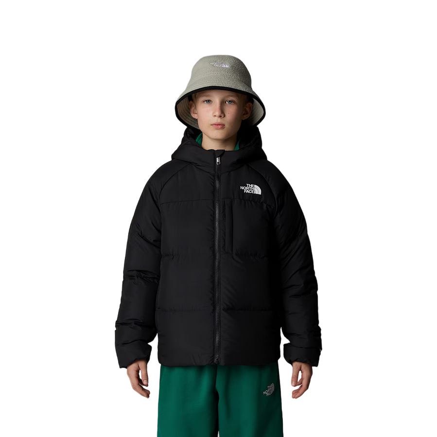 The North Face piumino con cappuccio da ragazzo North Down NF0A88TXJK3 nero