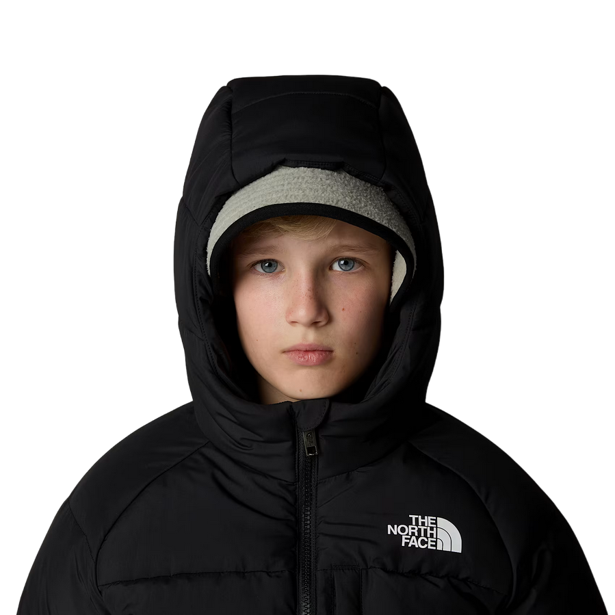 The North Face piumino con cappuccio da ragazzo North Down NF0A88TXJK3 nero