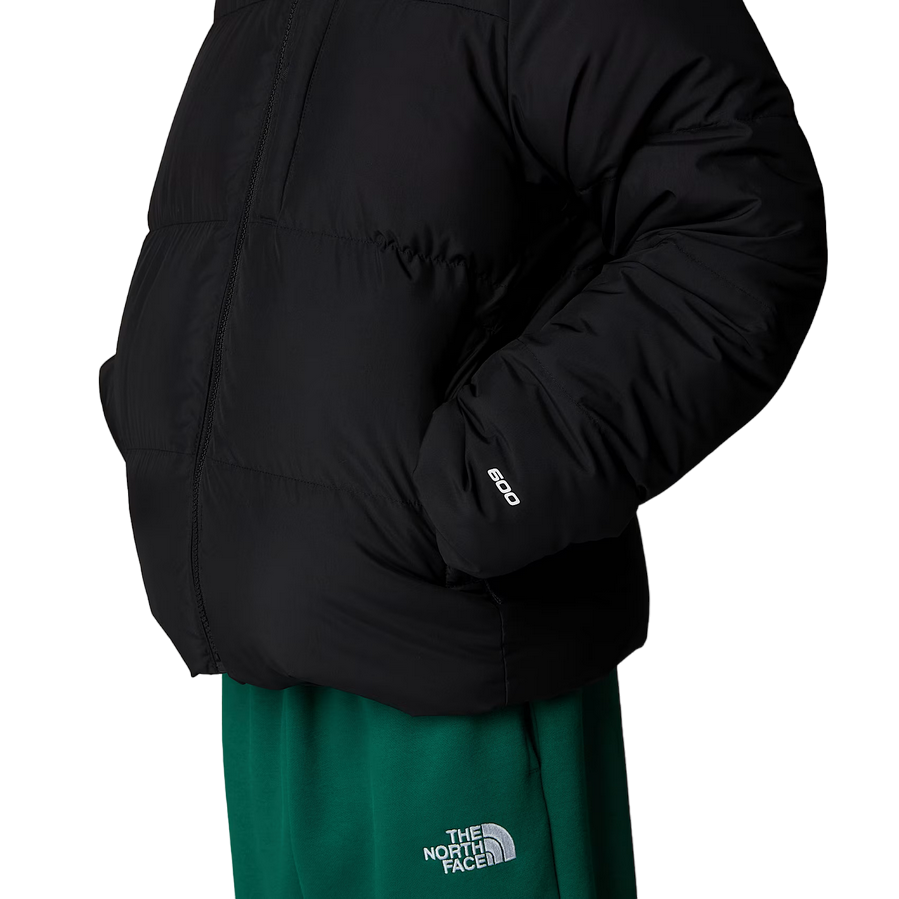 The North Face piumino con cappuccio da ragazzo North Down NF0A88TXJK3 nero