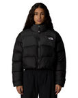 The North Face piumino corto da donna Saikuru NF0A89JCKT0 nero