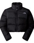 The North Face piumino corto da donna Saikuru NF0A89JCKT0 nero