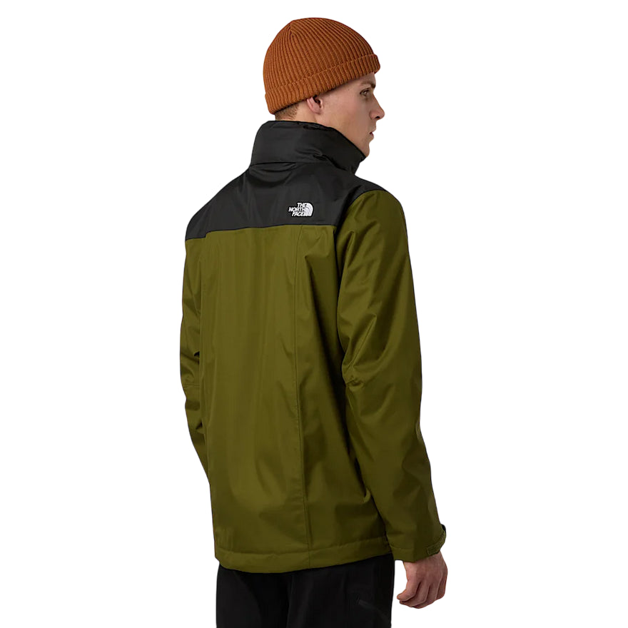 The North Face - Giacca Uomo 3 in 1 Evolve II Triclimate NF00CG55 Oliva/Grigio - posteriore