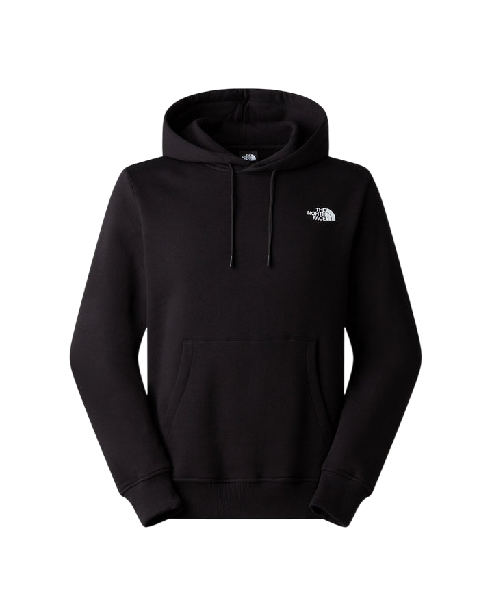 The North Face Box Graphic Hoodie Felpa con cappuccio Uomo NF0A8JN9KY4 Nero - fronte