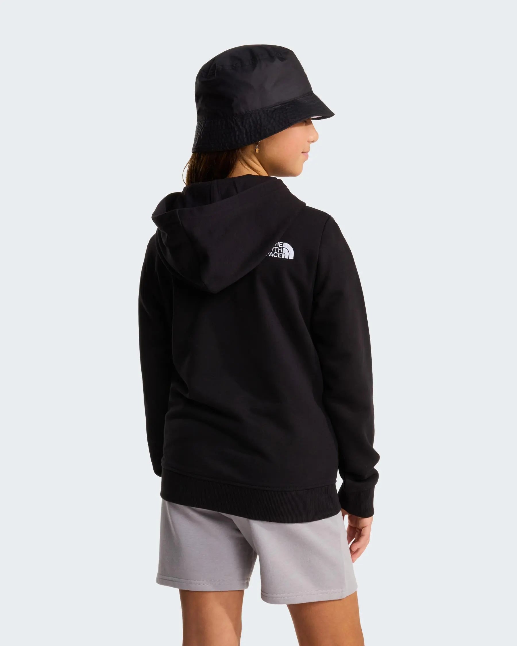 The North Face Felpa Drew Peak da ragazzi NF0A8GR8JK3 nero