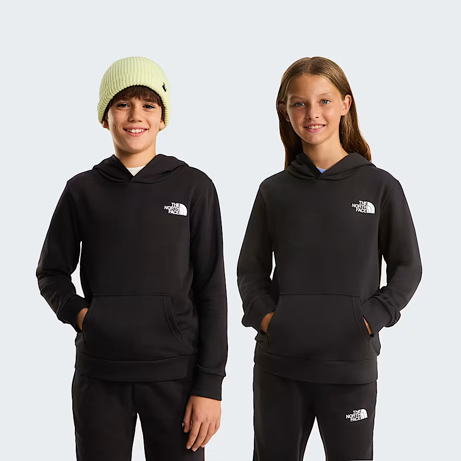 The North Face Felpa con cappuccio Simple Dome Light Regular da ragazzi NF0A8GR4JK3 Nero