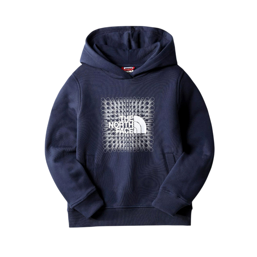 The North Face Felpa con cappuccio da ragazzi Teens Box P O Hood NF0A7X568K21 summit navy