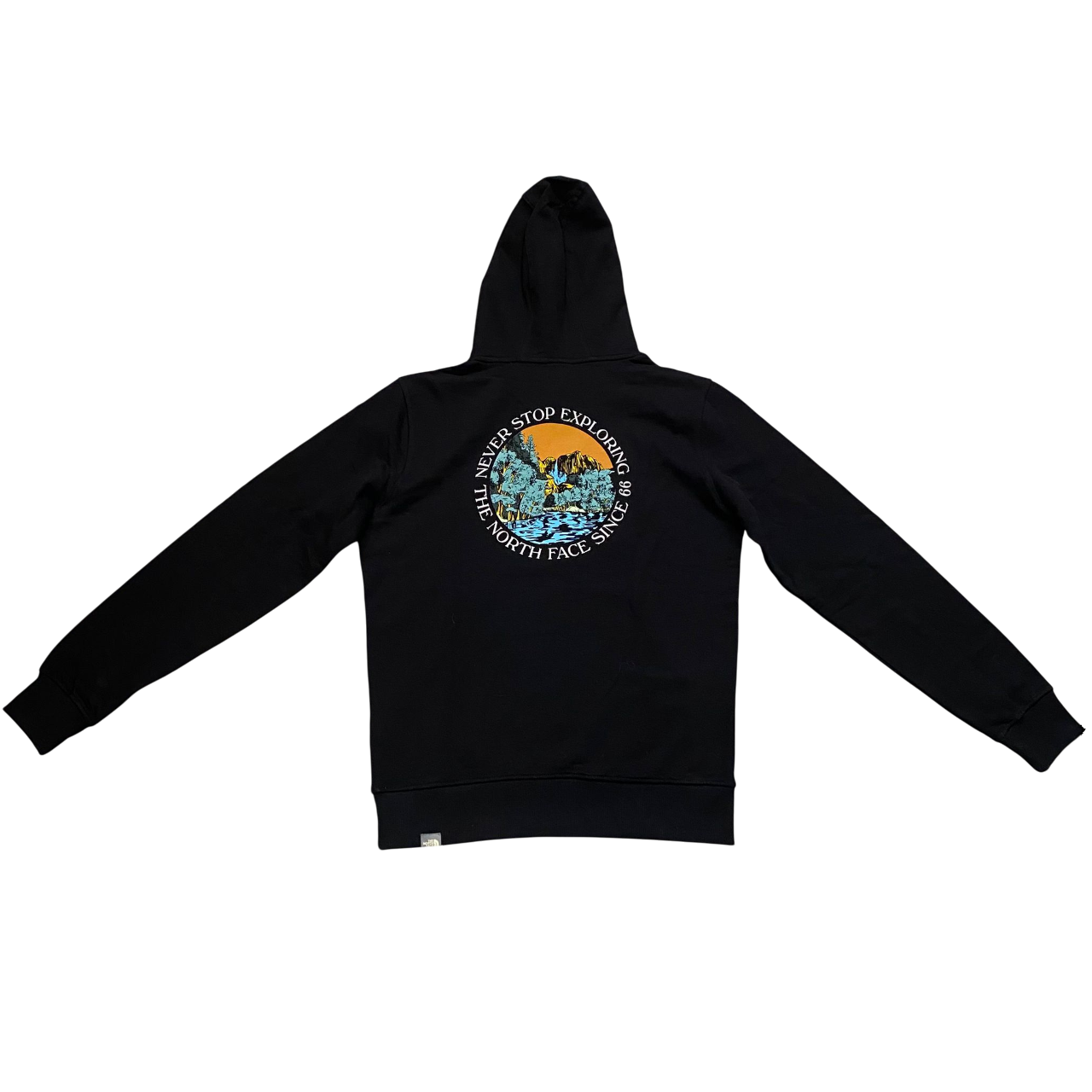 The North Face Felpa da uomo Seasonal Graphic Hood con cappuccio e stampa sul retro NF0A7X1PJK31 black