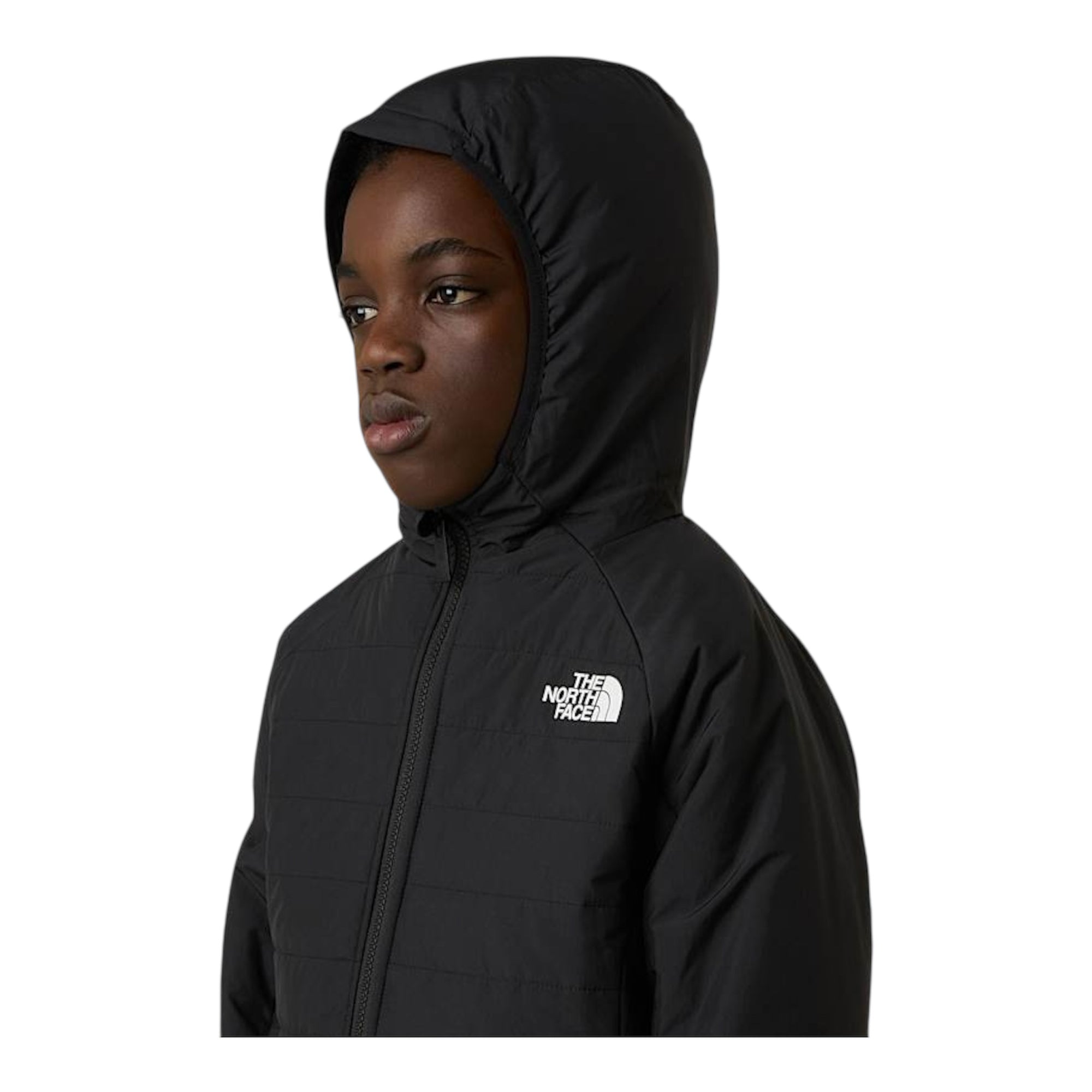 The North Face Giacca Never Stop Ragazzo NF0A89HRJK31 Nero Sintetico cappuccio