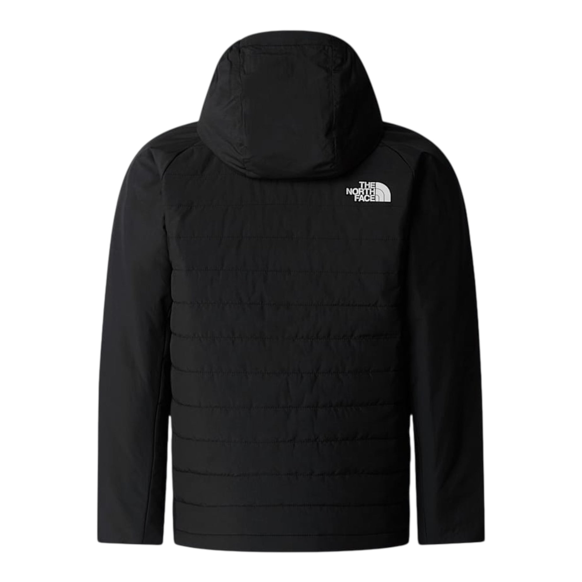 The North Face Giacca Never Stop Ragazzo NF0A89HRJK31 Nero Sintetico scritta logo braccio chiuso dietro