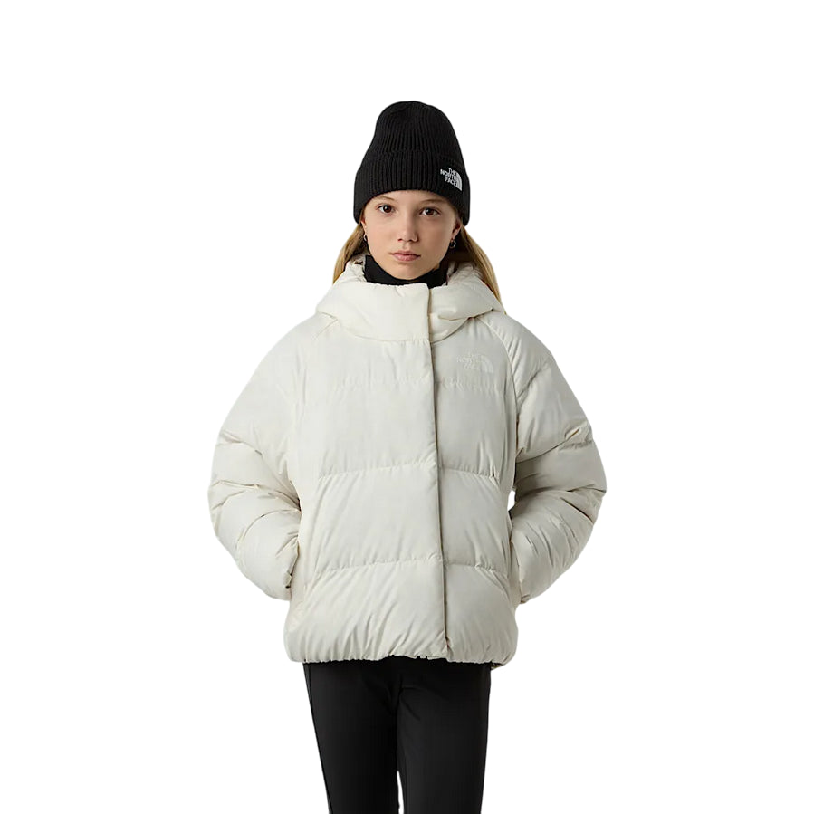 The North Face Giacca North Down NF0A88UD Dune – Giacca bambina, piumino con cappuccio, calda outdoor