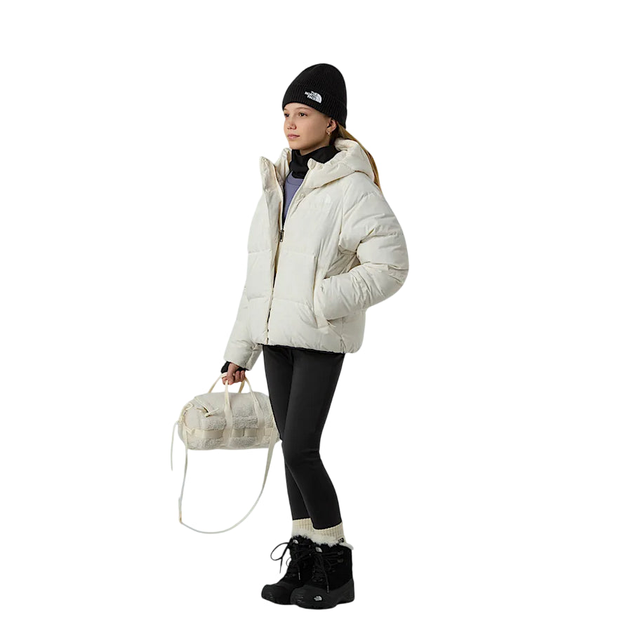 The North Face Giacca North Down NF0A88UD Dune – Giacca bambina, piumino con cappuccio, calda outdoor - laterale