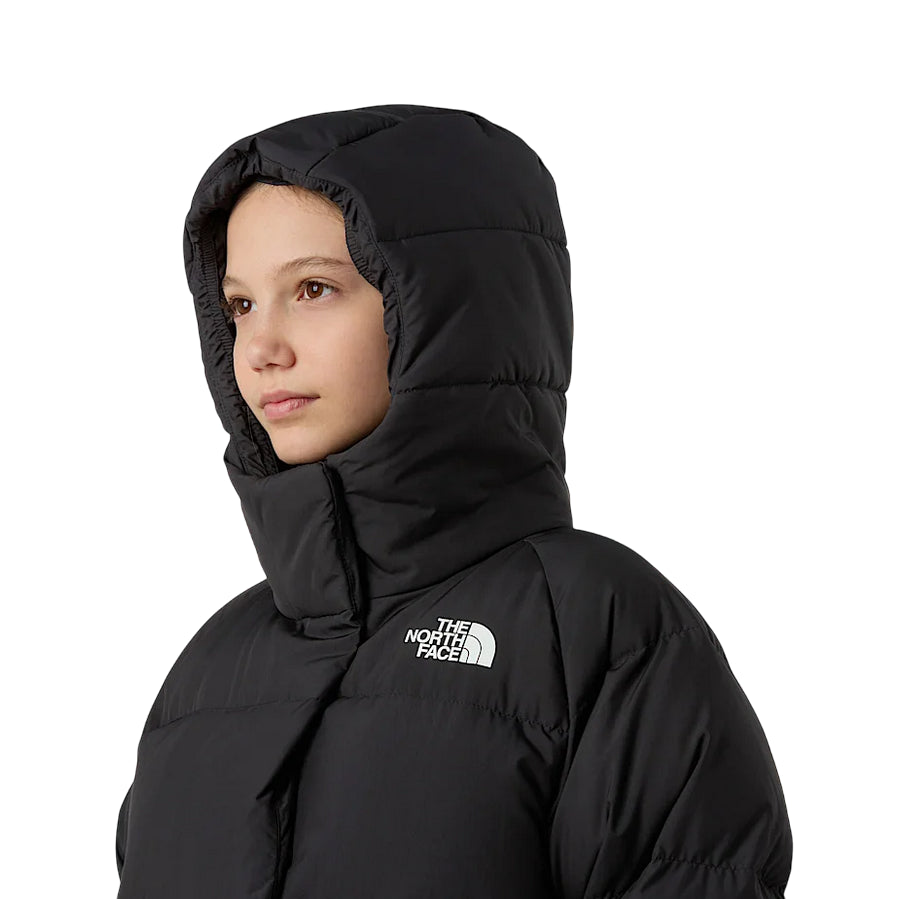 The North Face Giacca North Down da ragazza NF0A88UDJK3 Nero - Stile e Calore per le Giovani Esploratrici - cappuccio 