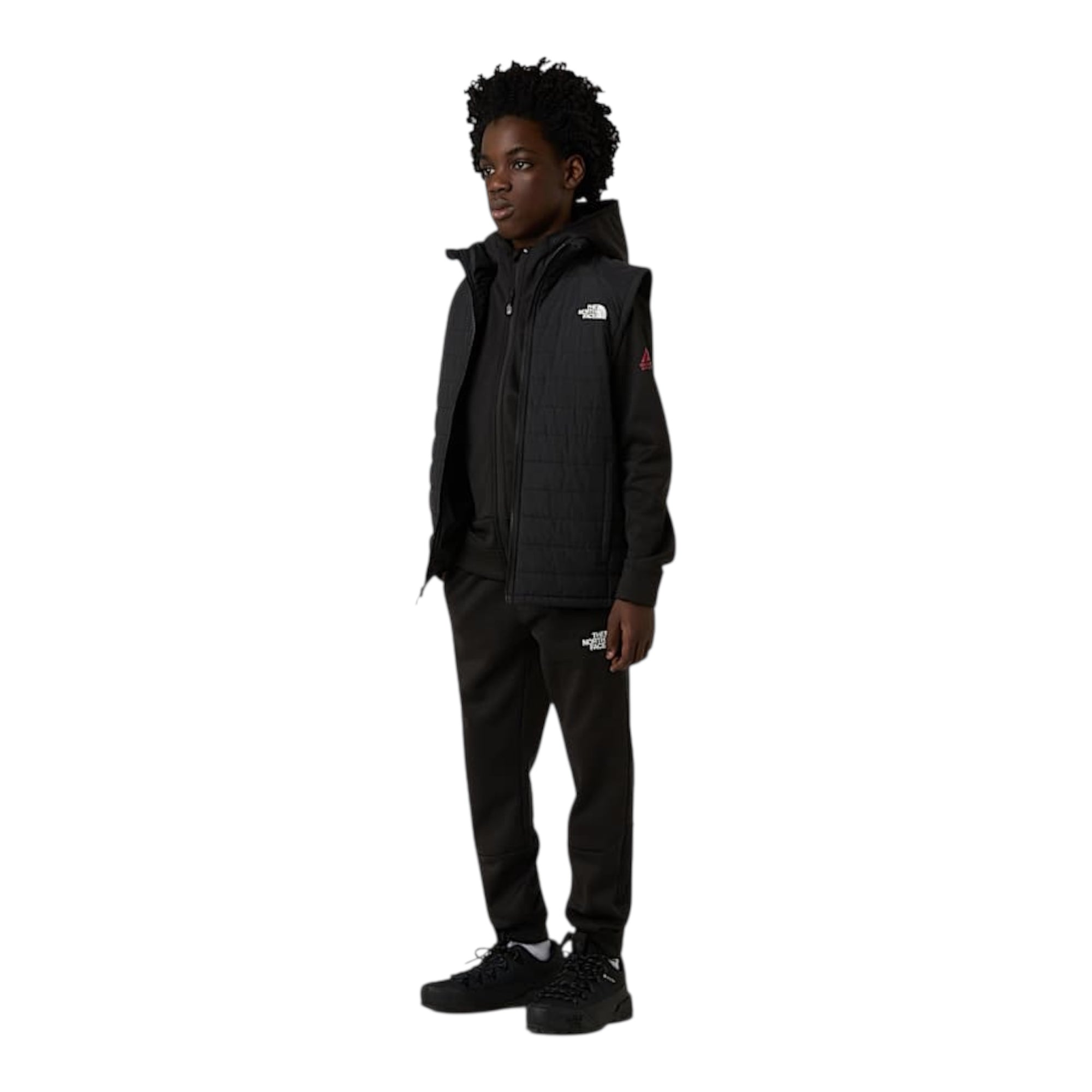 The North Face Gilet Never Stop Ragazzo NF0A89HSJK31 Nero Sintetico aperto