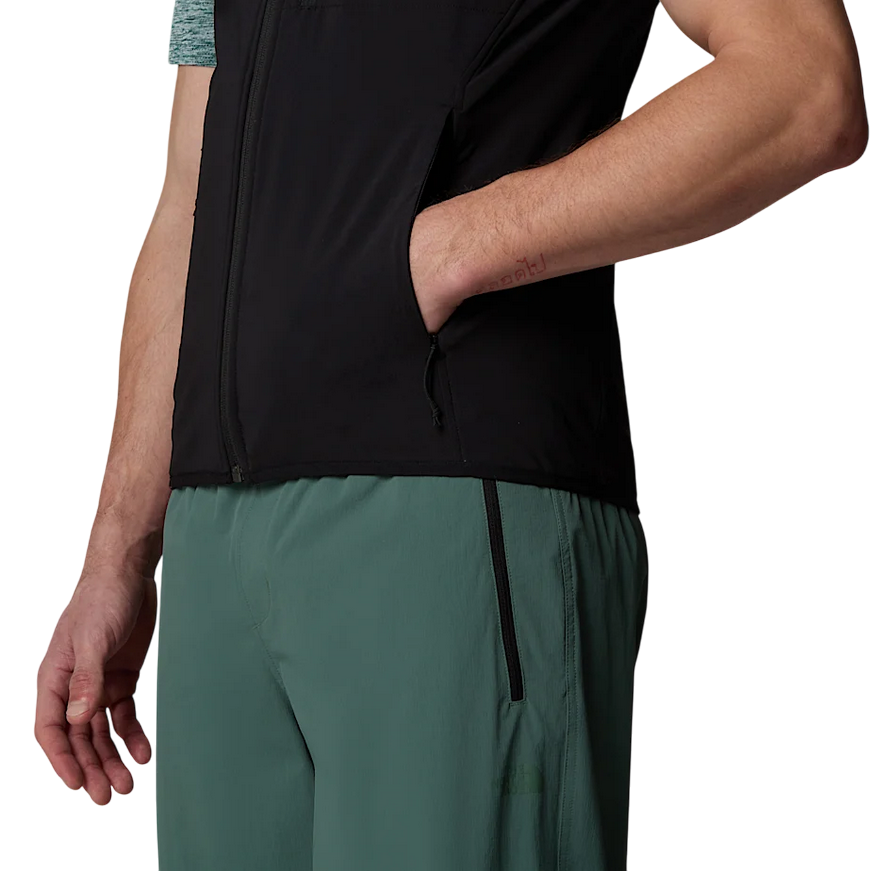 The North Face Gilet da uomo traspirante, antivento, idrorepellente Nimble NF0A8CD7JK31 nero