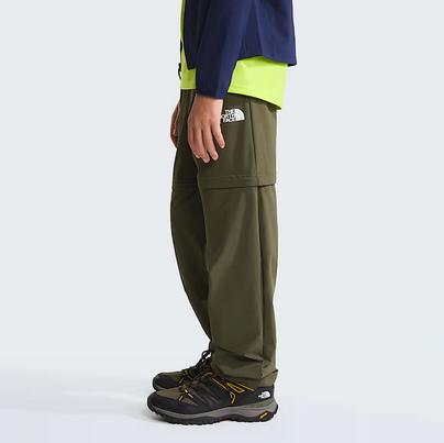 The North Face NF0A8FYU21L New Taupe Green Convertibile Teen tasconi