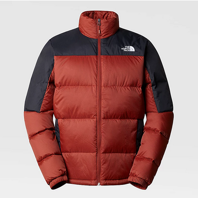 The North Face Piumino Diablo NF0A4M9JWEW Brandy Nero – Gilet uomo, imbottito, outdoor, antivento avanti