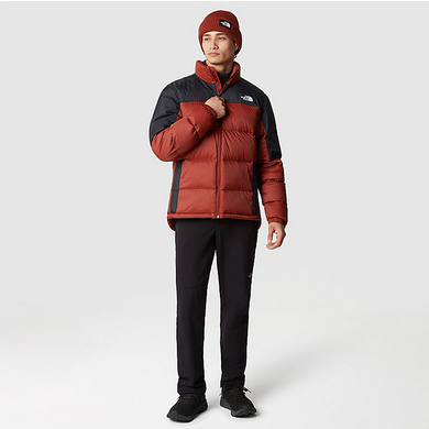 The North Face Piumino Diablo NF0A4M9JWEW Brandy Nero – Gilet uomo, imbottito, outdoor, antivento completo