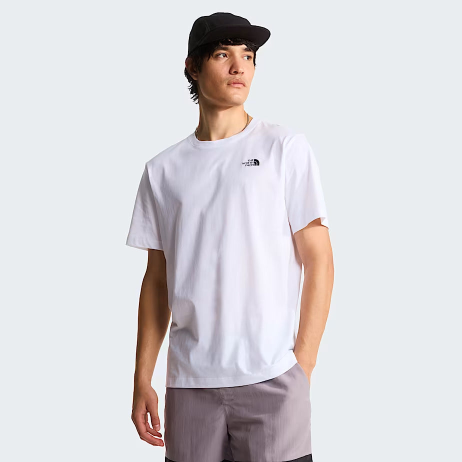 The North Face T-Shirt Evolution Simple Dome Regular Uomo Bianca - NF0A8CZ2FN4