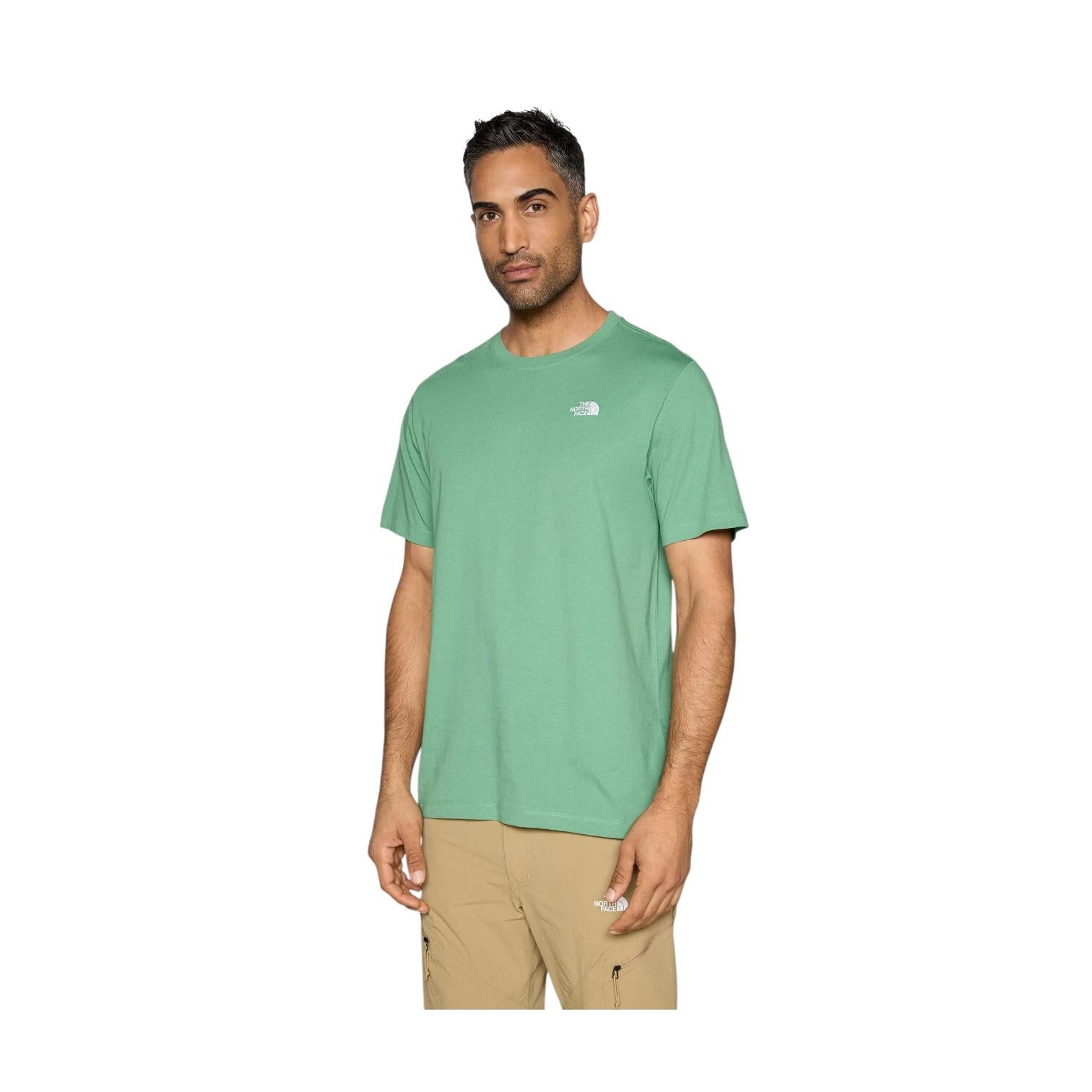 The North Face T-shirt Evolution Simple Dome Regular da uomo NF0A8CZ2G57 verde