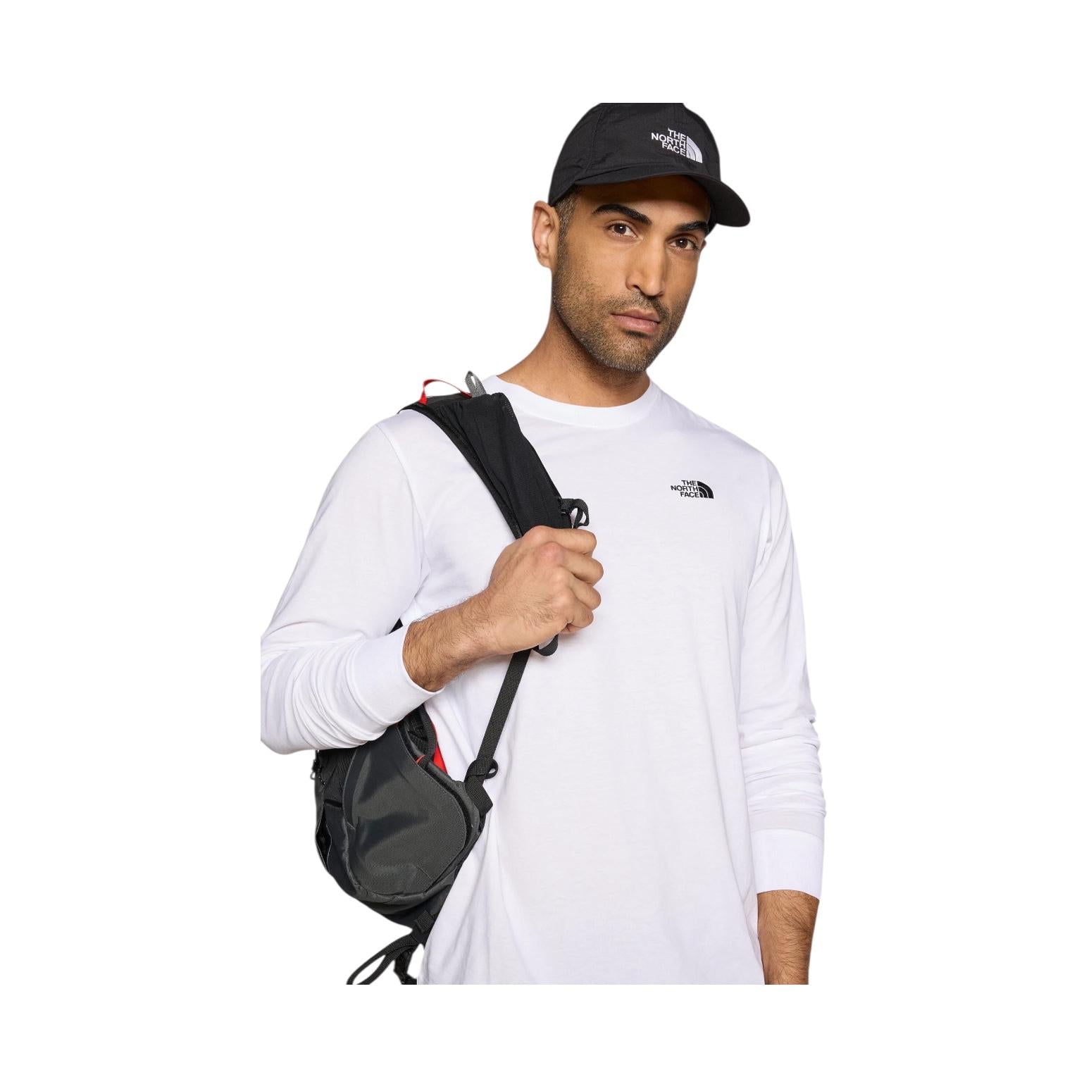 The North Face T-shirt a maniche lunghe Evolution Simple Dome Regular da uomo NF0A8EU3FN4 bianco