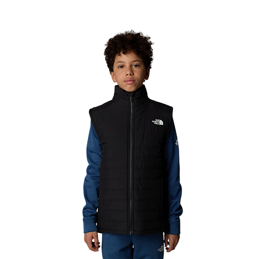 The North Face giubbino smanicato junior Never Stop NF0A89HSJK3 nero