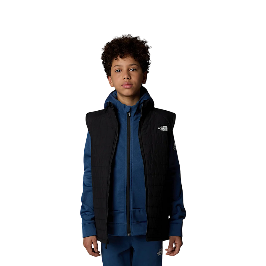 The North Face giubbino smanicato junior Never Stop NF0A89HSJK3 nero