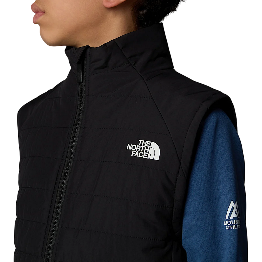 The North Face giubbino smanicato junior Never Stop NF0A89HSJK3 nero