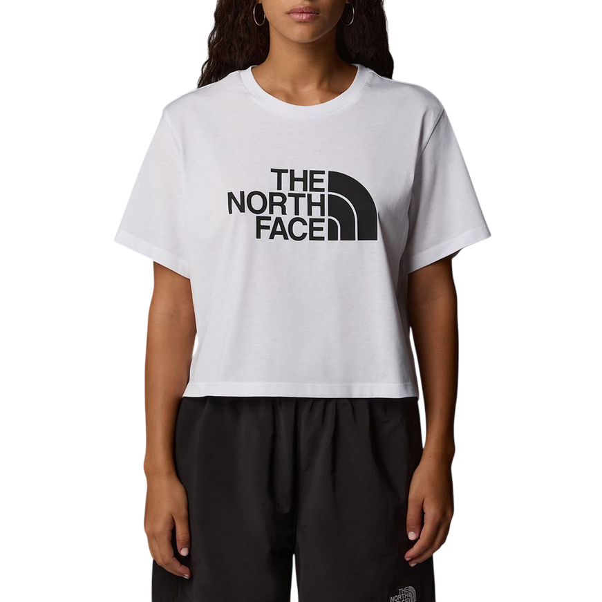 The North Face maglietta corta a maniche corte da donna Easy Relaxed NF0A8A6HFN4 bianco